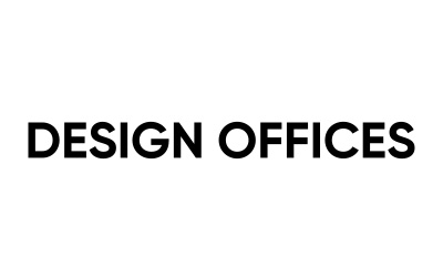 Design Offices GmbH Logo Schwarzer Text auf einem weißen Hintergrund, Local Primes Partner